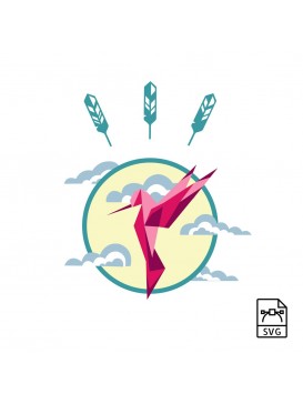 Hummingbird - Vector graphics